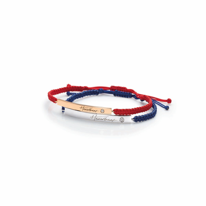 18K White Gold/ Rose Gold Diamond Bracelet